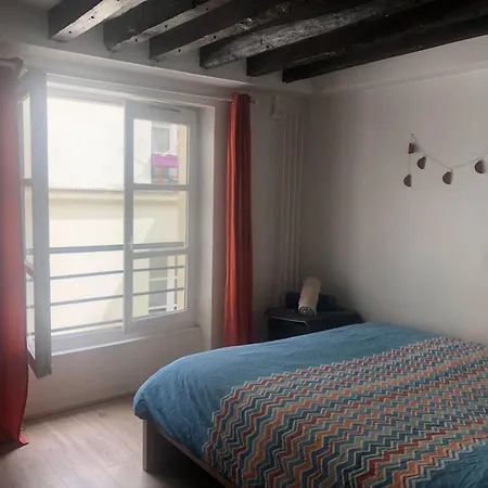 Chambres privées dans grand T4-Paris plein-centre-2